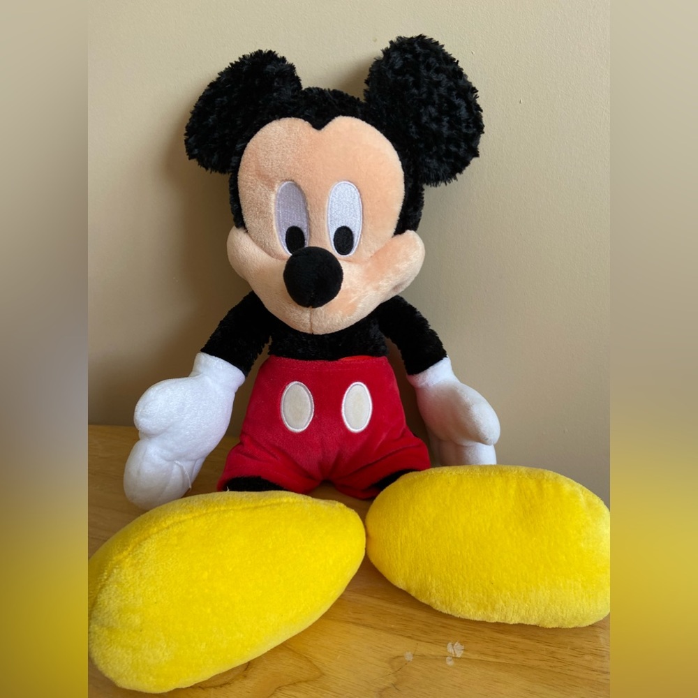 Disneys Mickey Mouse Plush Stuffed Toy. Like new!